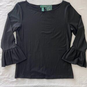 Lauren Ralph Lauren Bell Sleeve Top Women